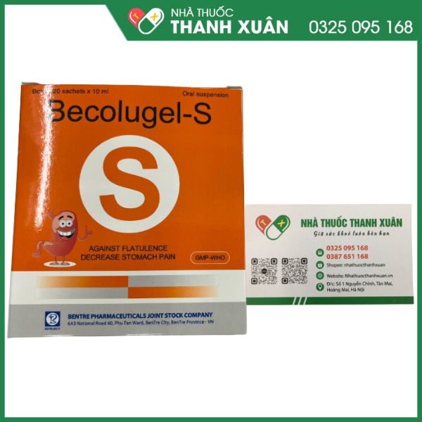 Becolugel -S điều trị dư acid dạ dày